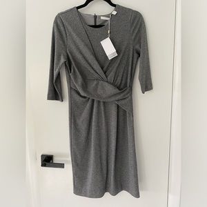 Hugo Boss elegant gray dress NWT!